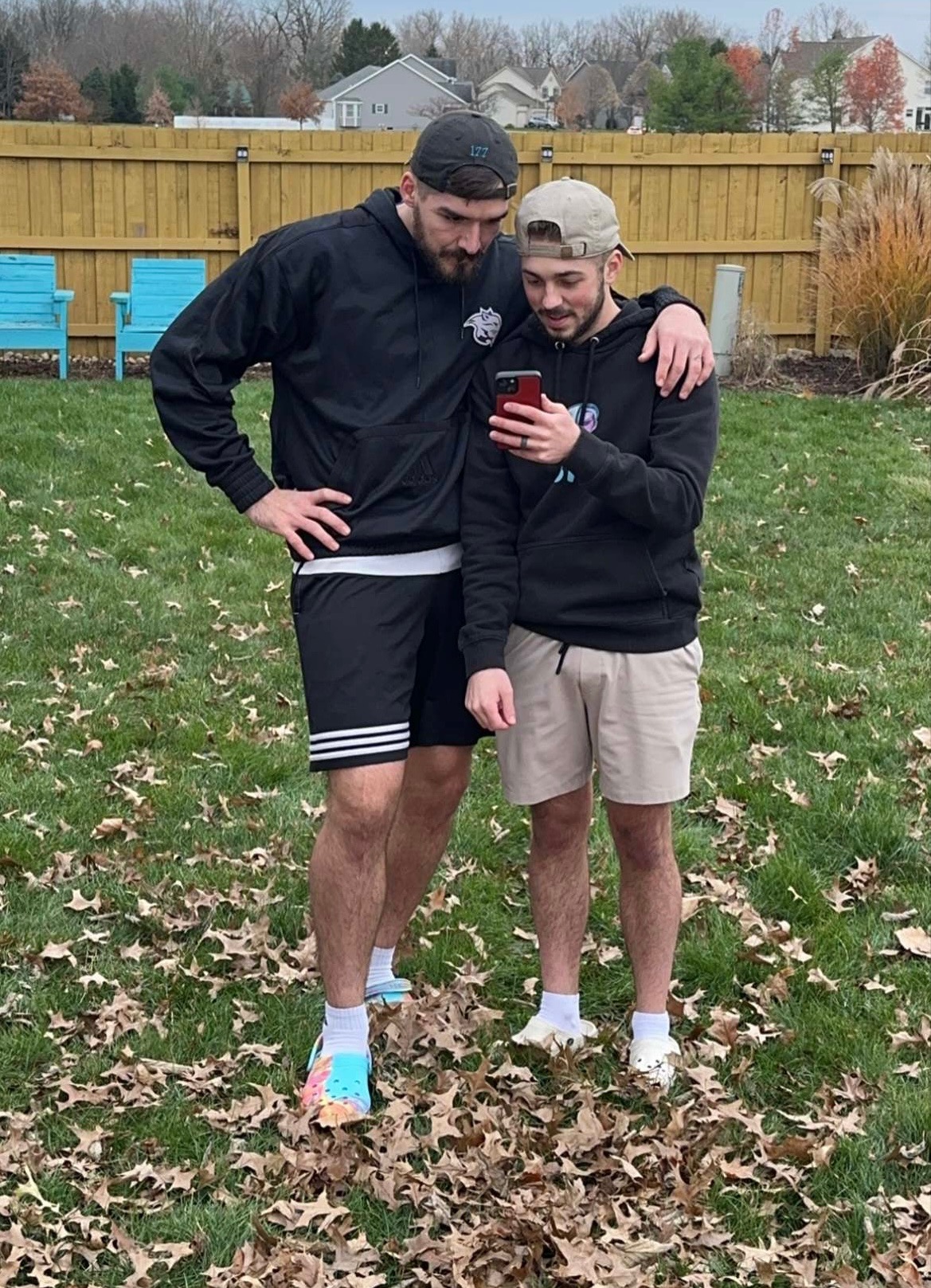 6IX Center founders Seth McCoy and Adam Hiles filming content together